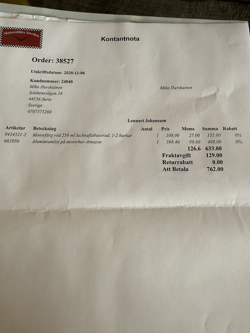 Documentation for 1965 Fiat 500F