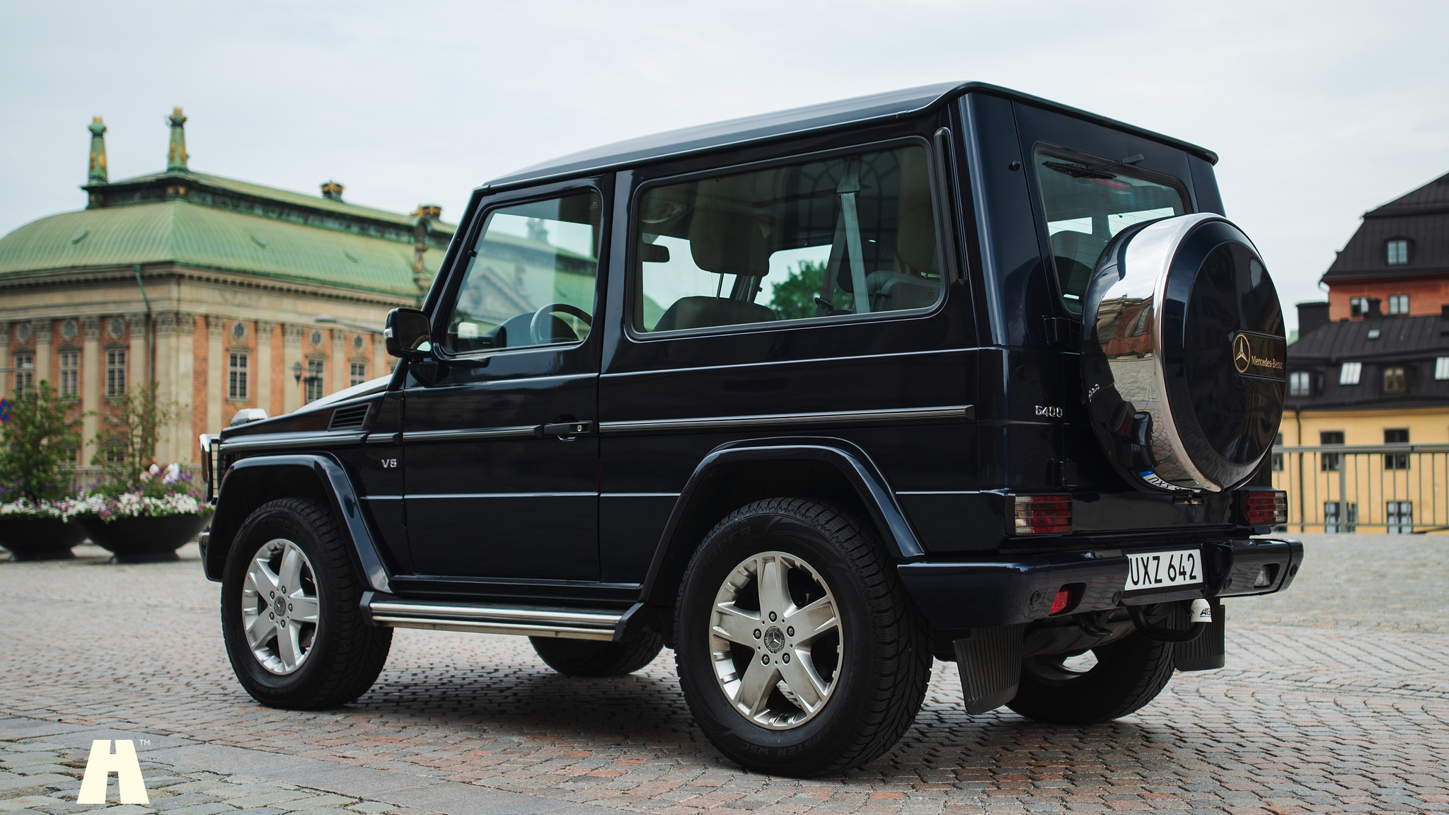 Exteriörbild på 2004 Mercedes-Benz G400 (KORT)