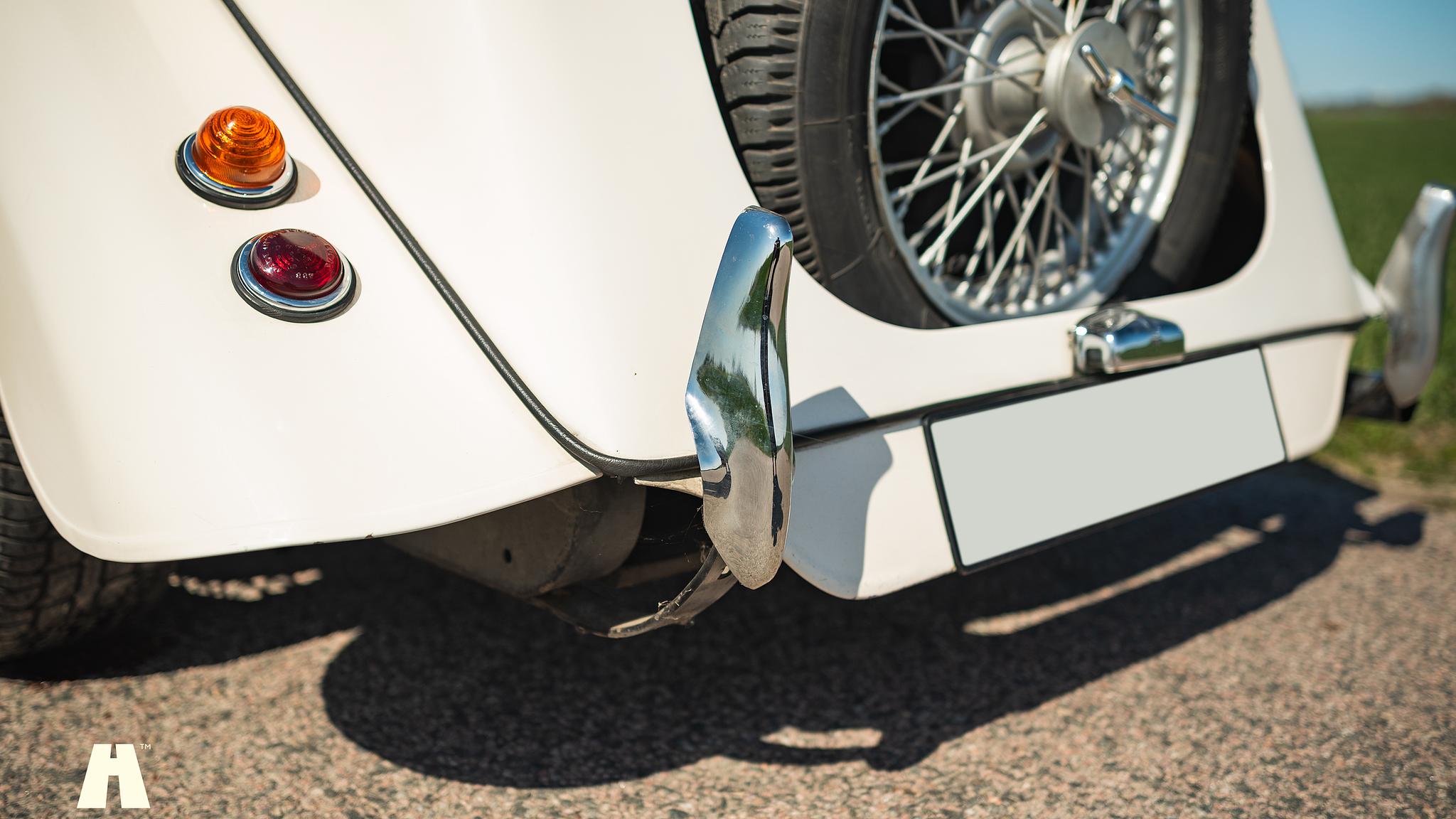 Exteriörbild på 1954 Morgan Plus 4 