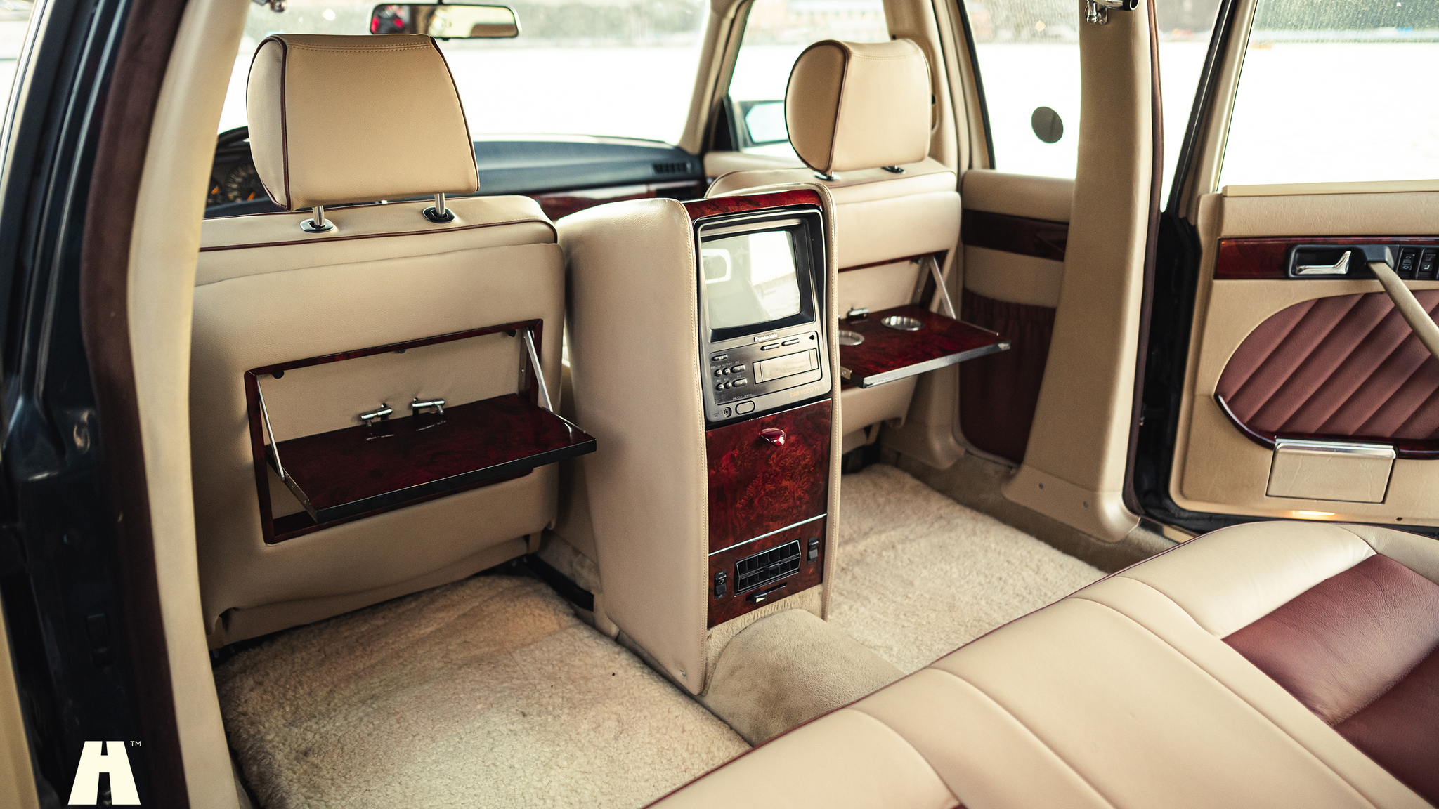 Innenraumfoto von 1991 Mercedes 1000 SEL TRASCO