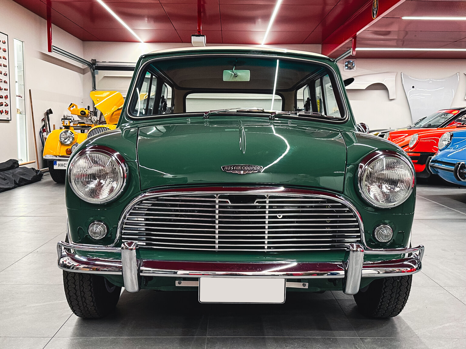 Exteriörbild på 1965 Austin Cooper
