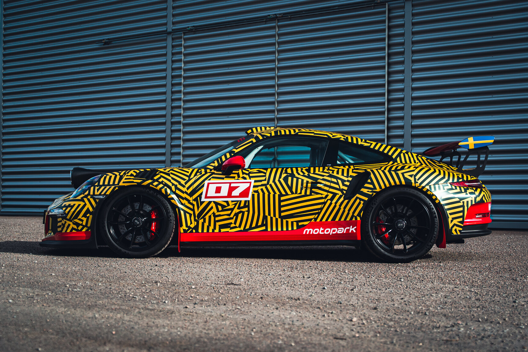 Exteriörbild på 2016 Porsche 911 GT3 RS PDK "Rally Build"