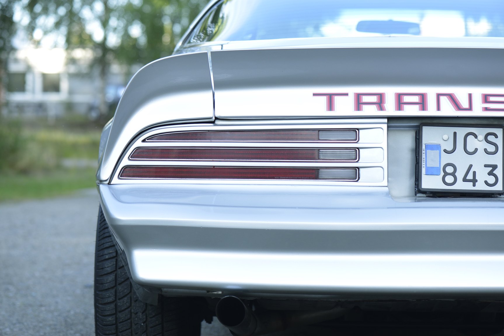 Exteriörbild på 1976 Pontiac Firebird Trans Am