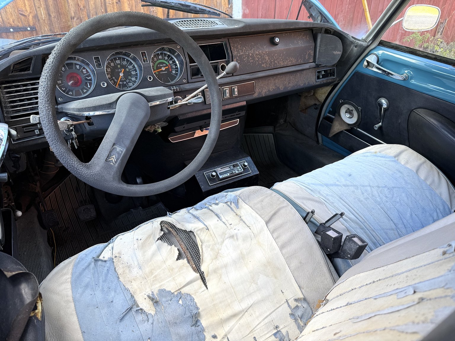 Interiörbild 1974 Citroën ID 20 Break 2.0