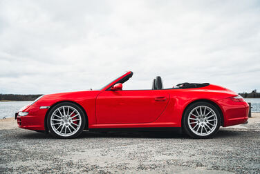 Exteriörbild på 2007 Porsche Carrera 4S Cabriolet