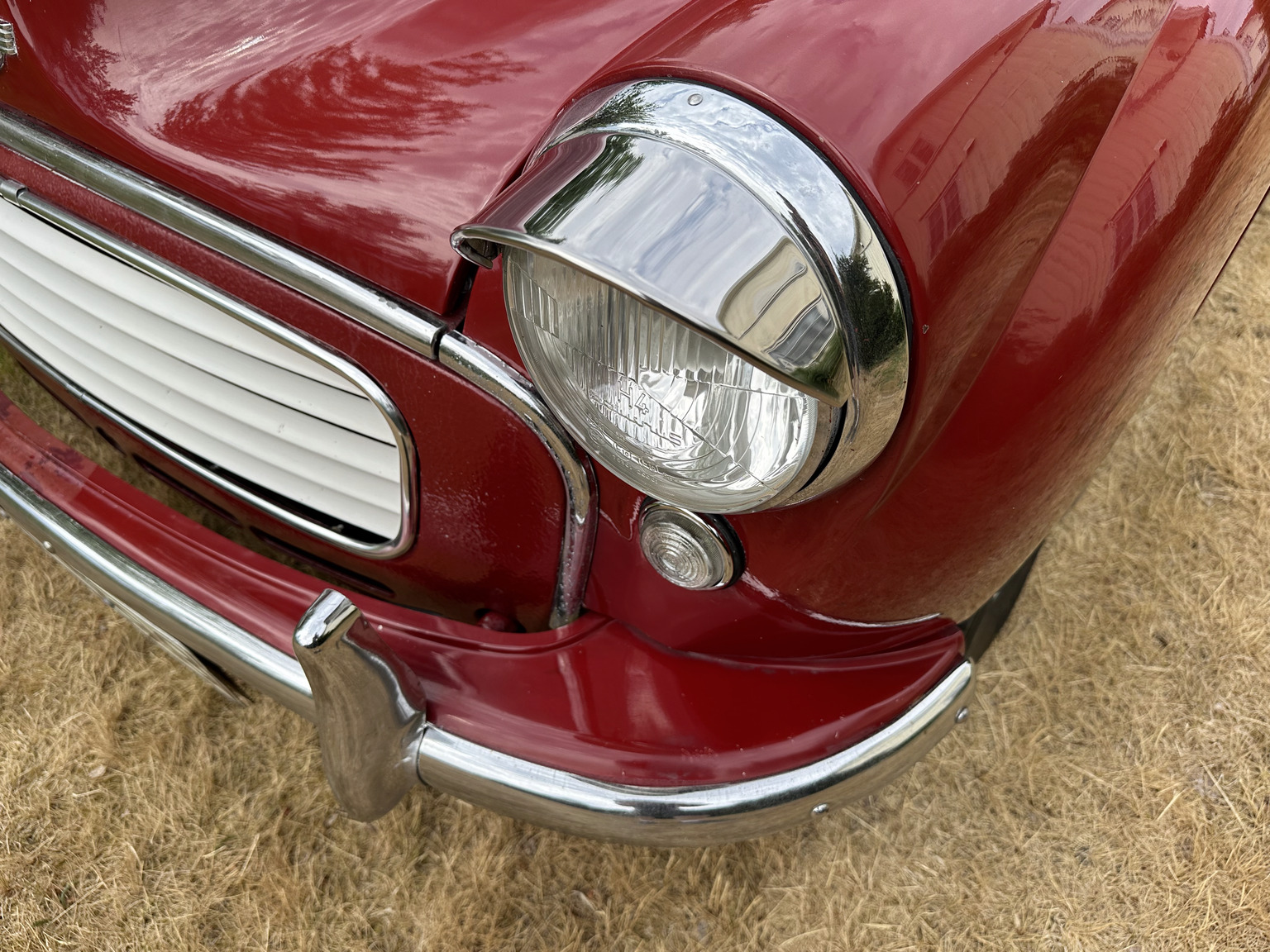 Exteriörbild på 1958 Morris Minor 1000