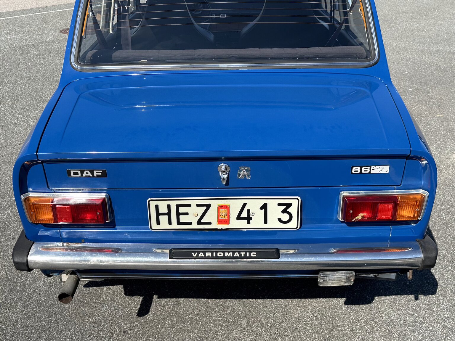 Aussenfoto 1974 DAF 66 Sedan 1.1