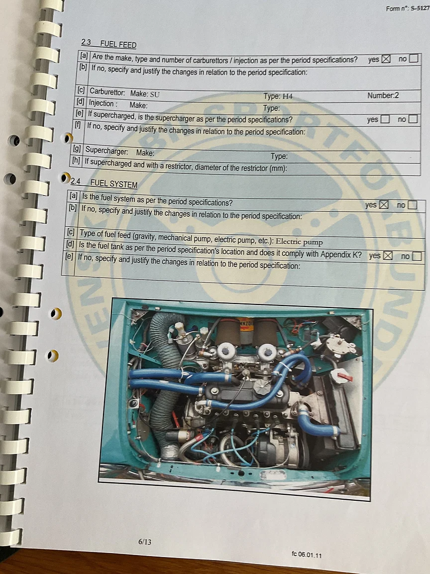 Dokumentation för 1964 BMC  Cooper 970S (6)