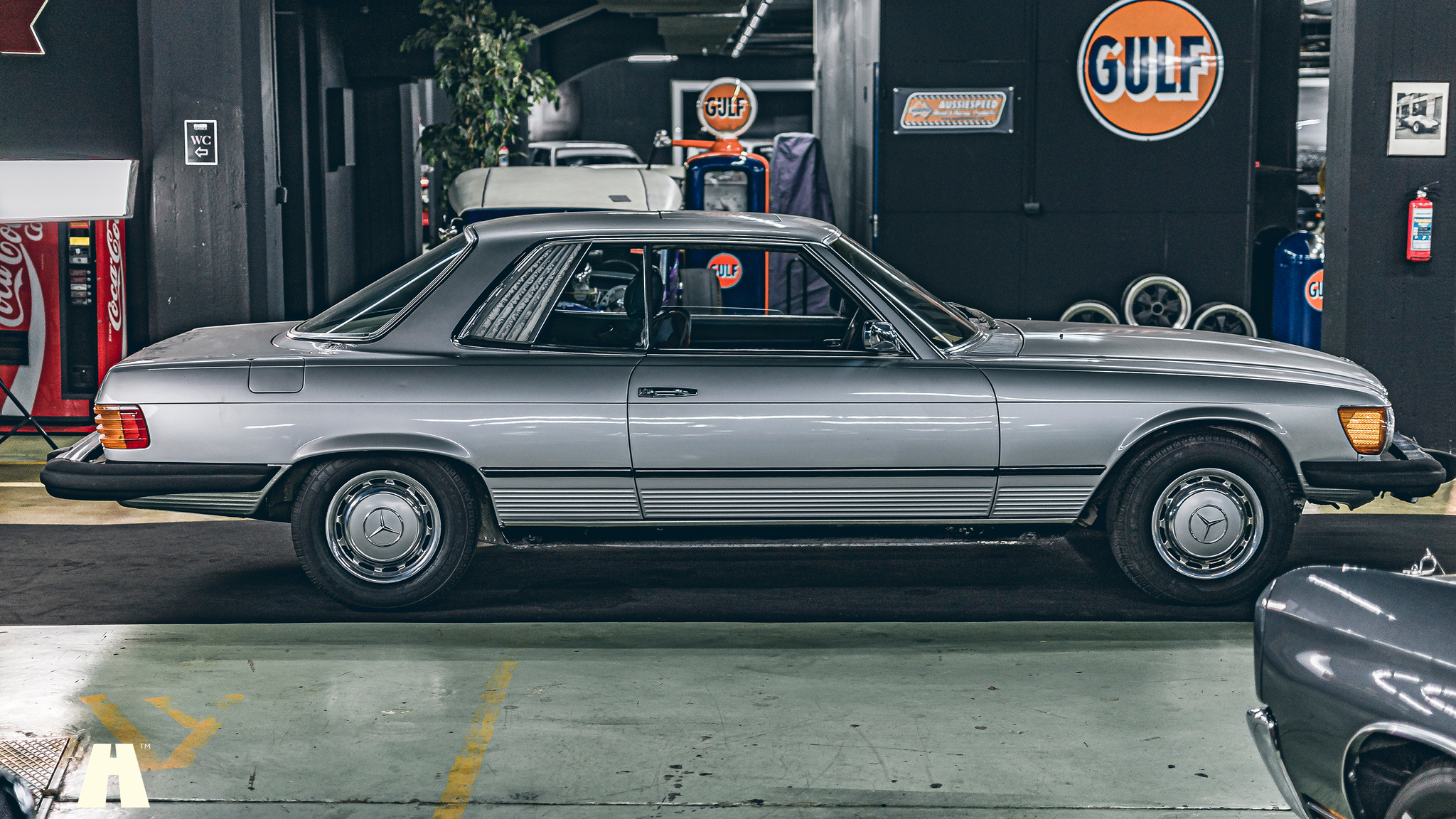 Aussenfoto 1974 Mercedes SLC450 Project