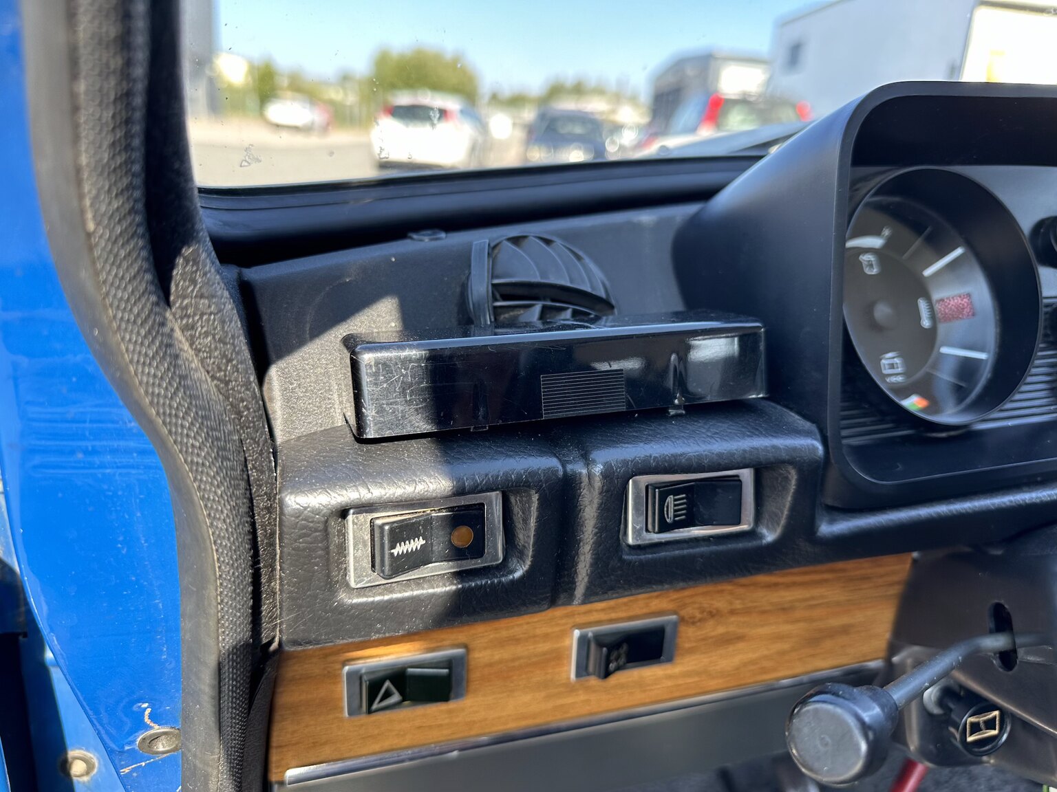 Interiörbild 1974 DAF 66 Sedan 1.1