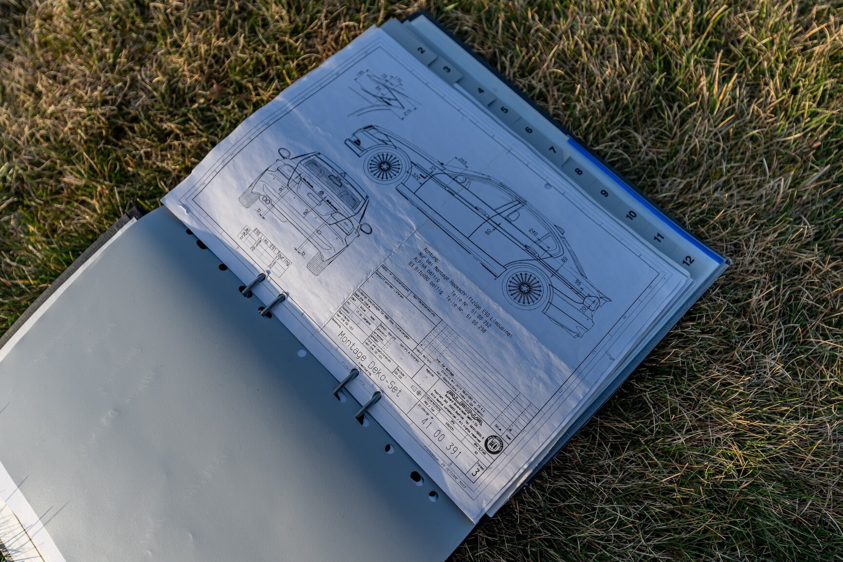 Documentation for 2006 Alpina D3