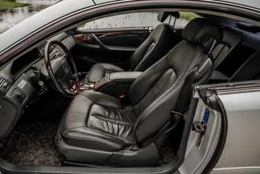 Interior image of 2002 Mercedes-Benz CL 600