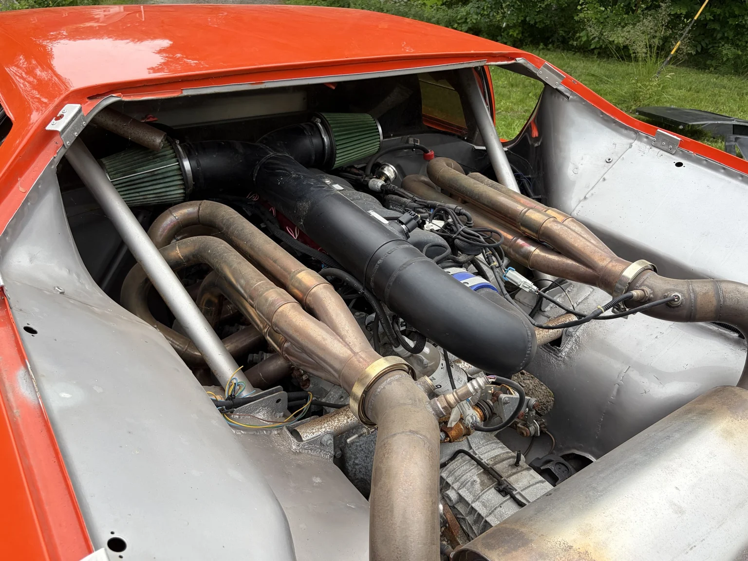 Image of 1972 De Tomaso Pantera LS Restomod mechanics (2)