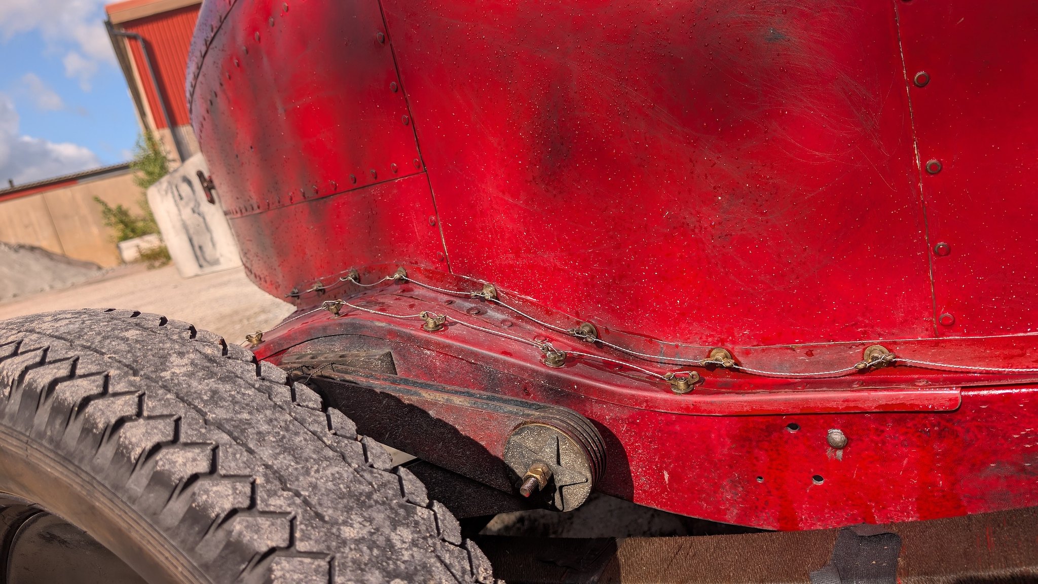 Image of 1929 FIAT 321C (521c) "Flying Fiona" mechanics
