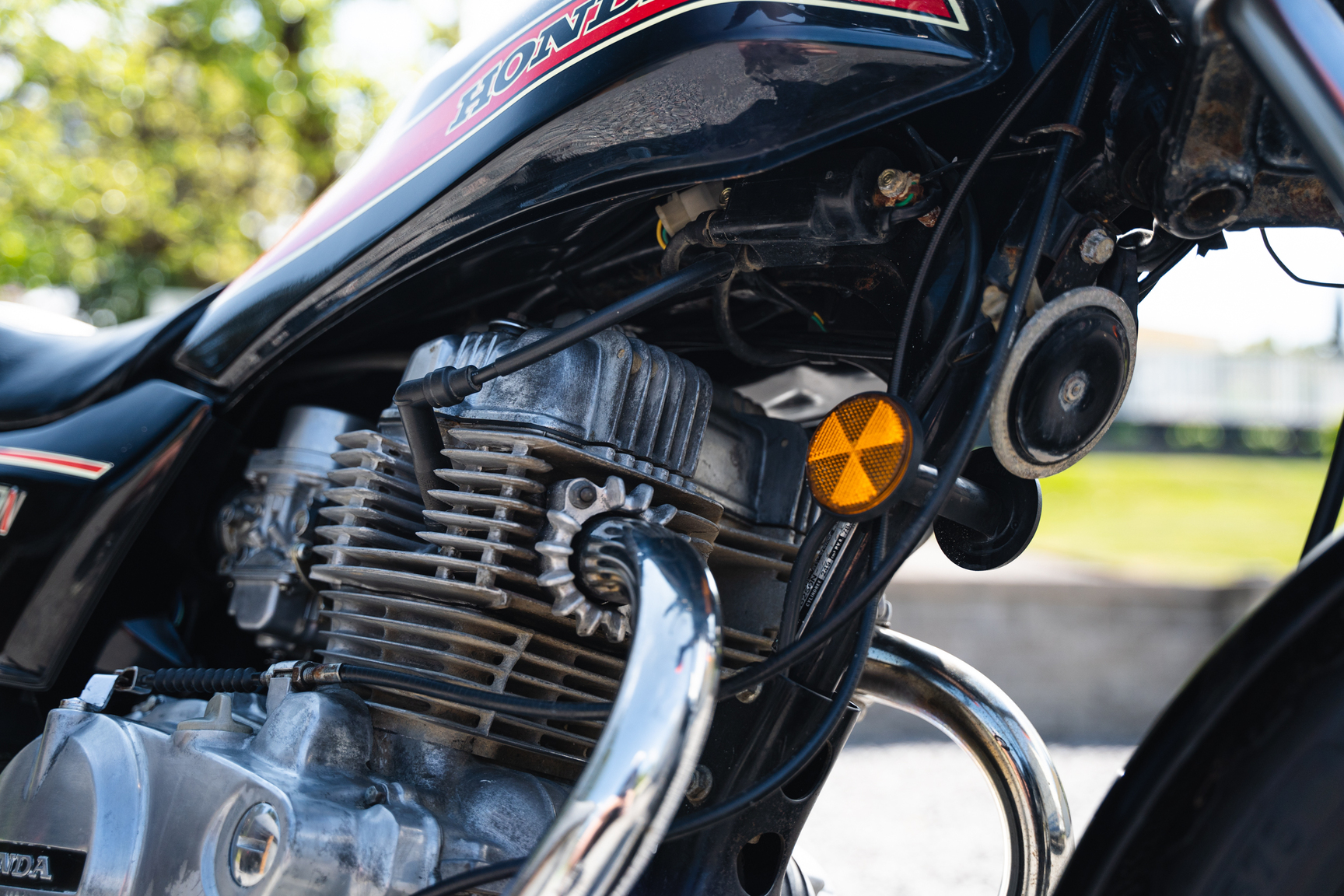 Image of 1981 Honda CB250N mechanics