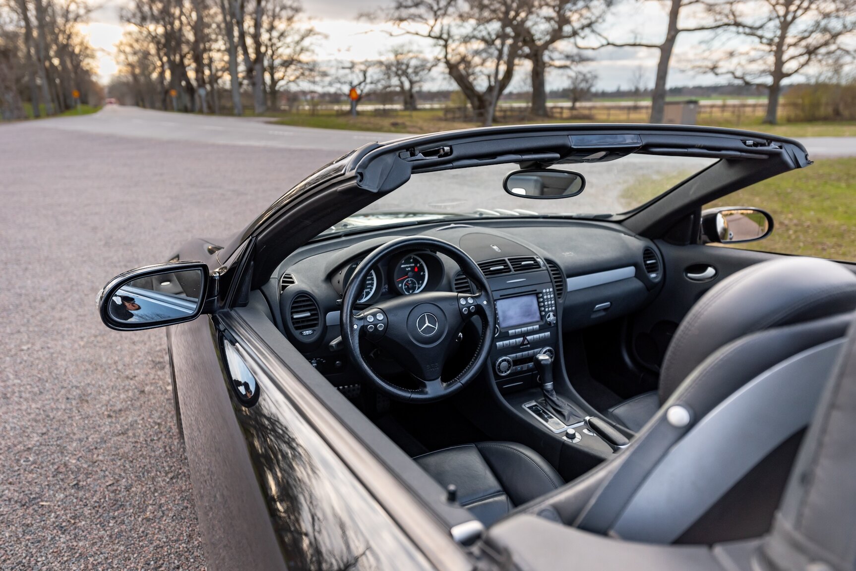 Interiörbild 2006 Mercedes-Benz SLK 55 AMG Kleemann
