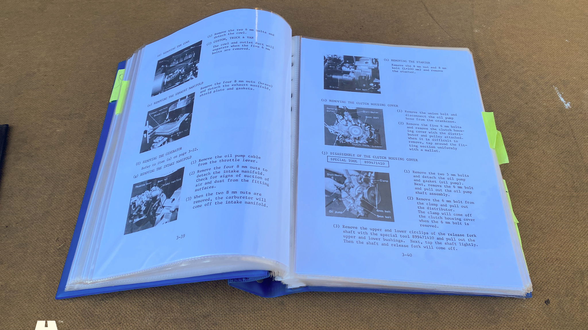 Dokumentation för 1968 Subaru 360 Deluxe (34)