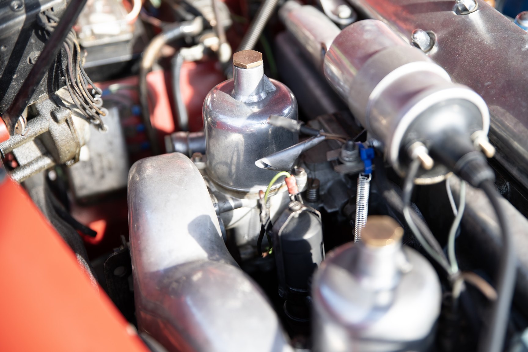 Image of 1959 Jaguar XK 150 mechanics