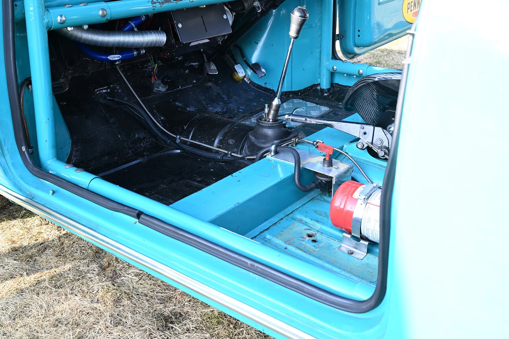 Interiörbild 1964 BMC  Cooper 970S (10)