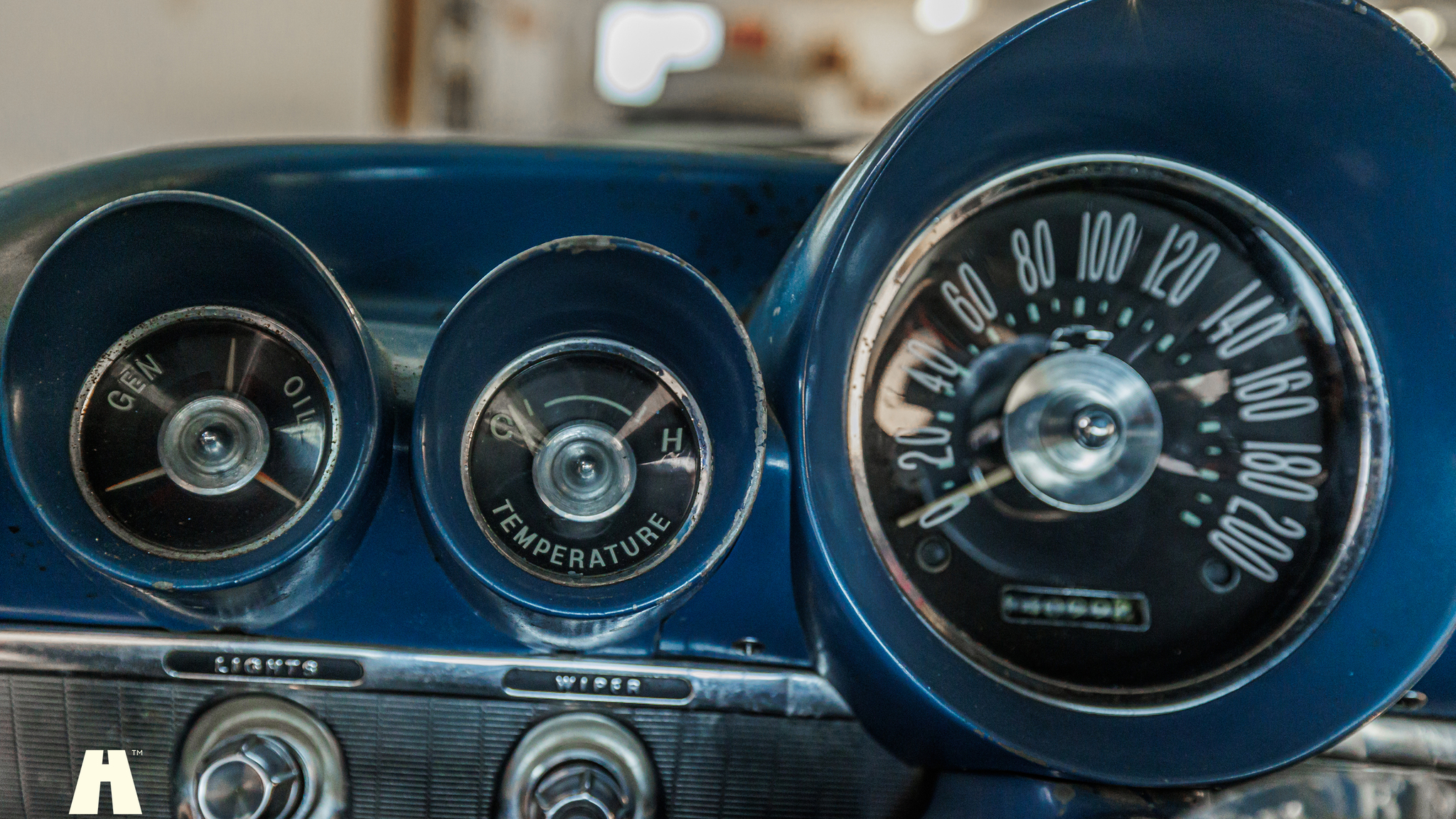 Interiörbild 1959 Chevrolet Impala 348