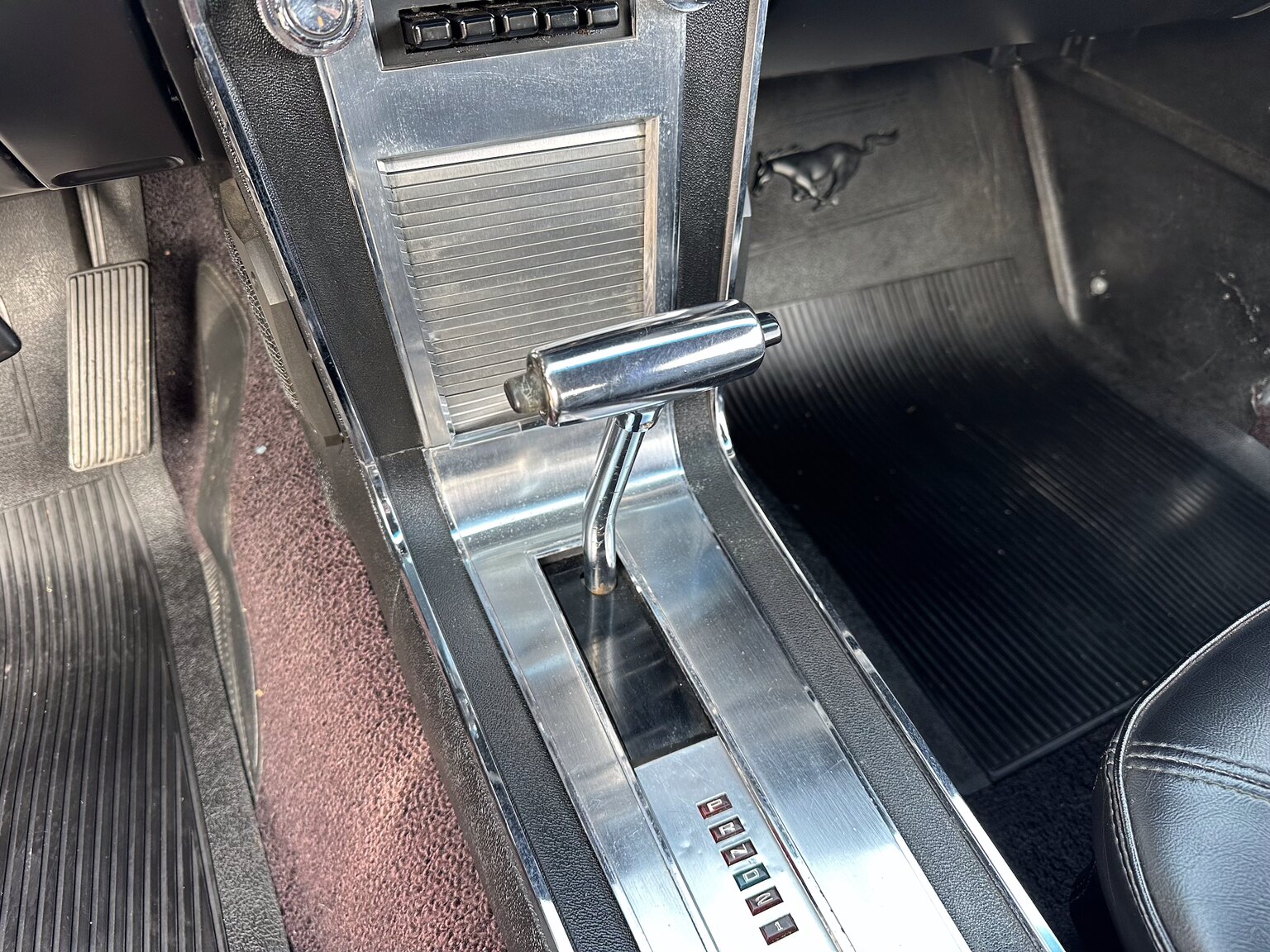 Interiörbild 1968 Ford Mustang Hardtop 3.3