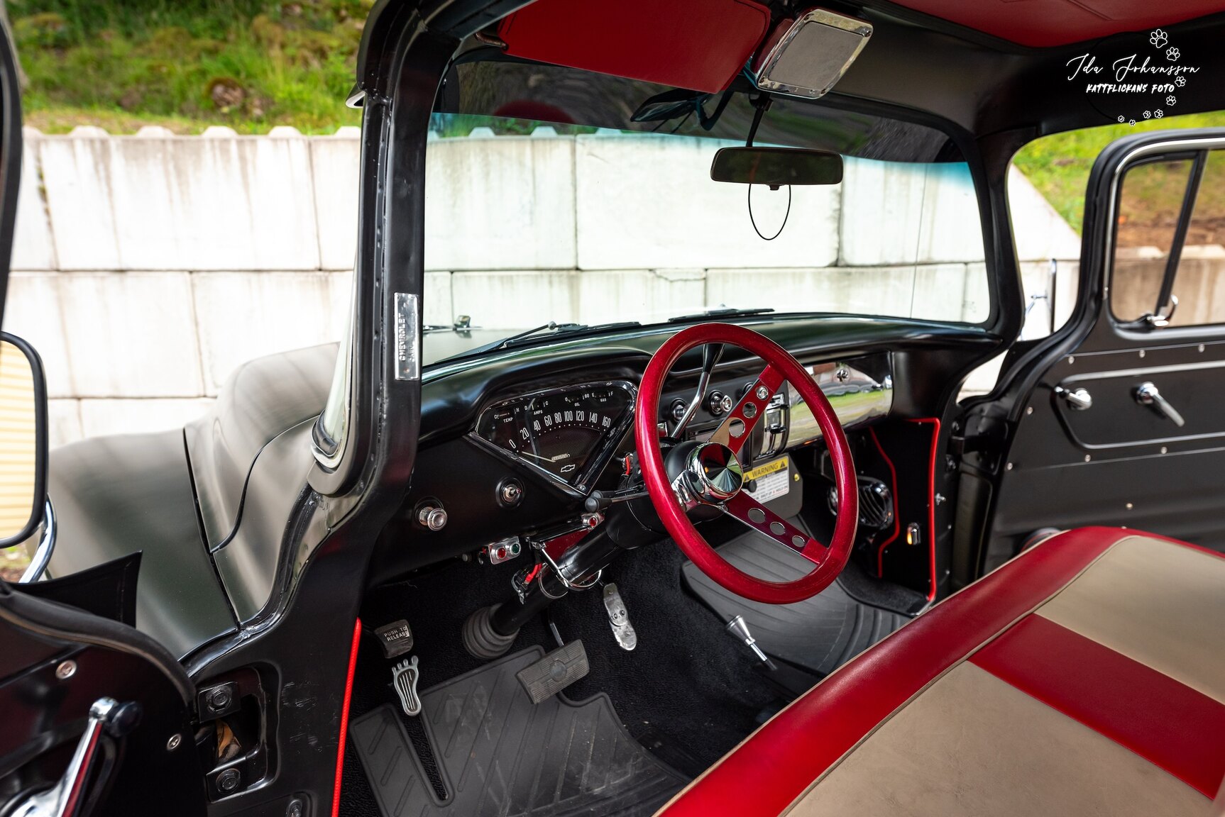 Innenraumfoto von 1956 Chevrolet 3100/3200 NAPCO Powr-Pak 4x4