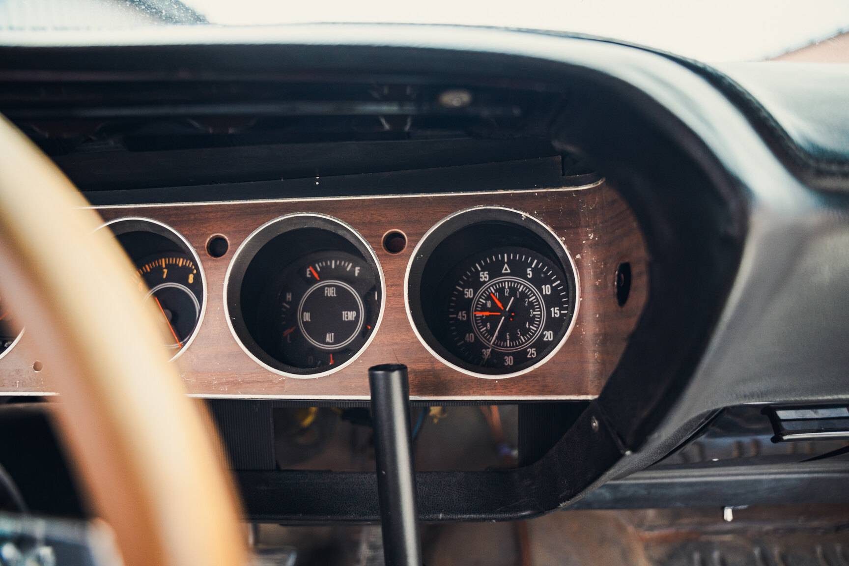 Innenraumfoto von 1970 Dodge Challenger - Ett sista race
