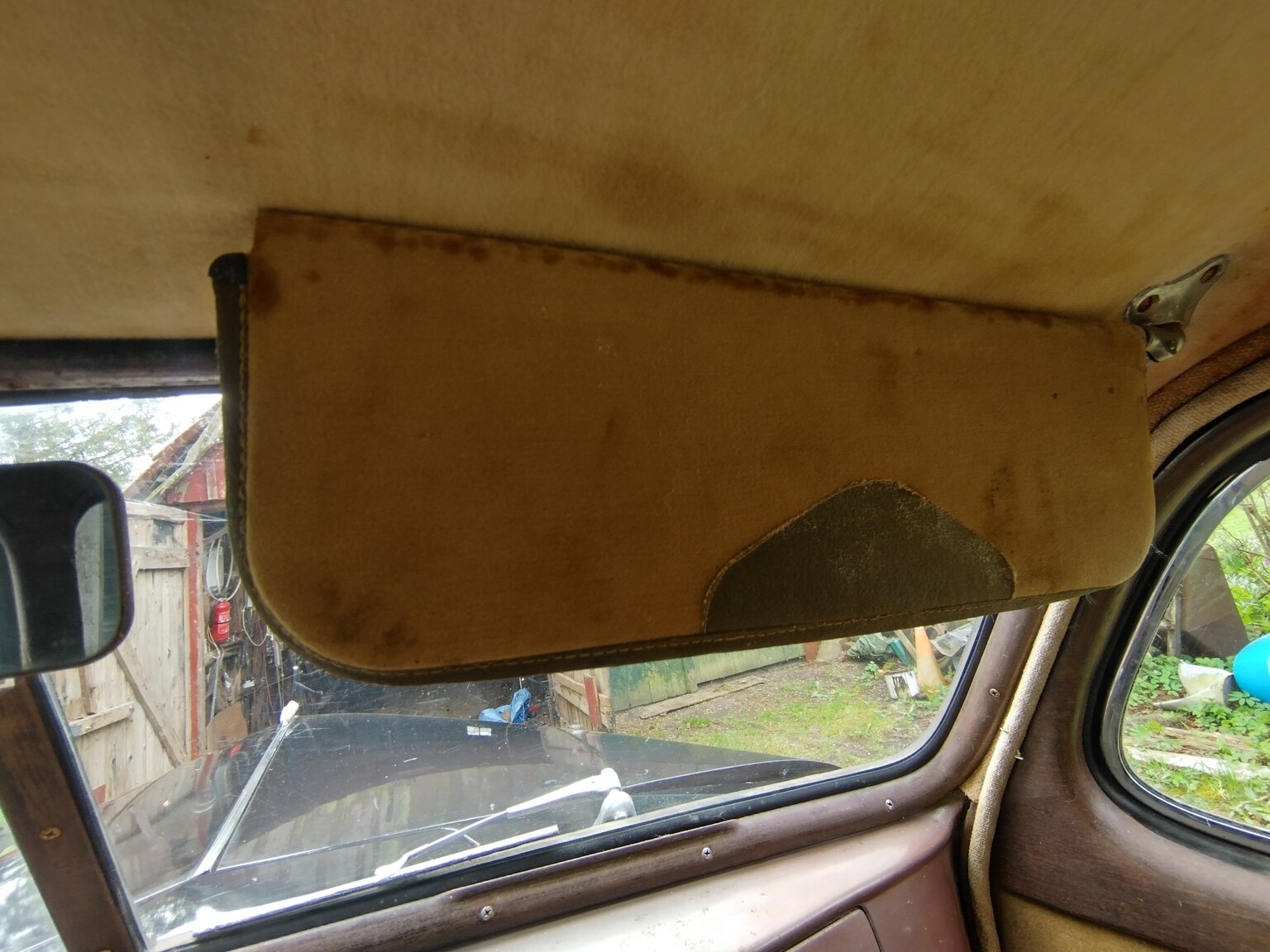 Interiörbild 1939 Chevrolet Master De Luxe Sedan Sport