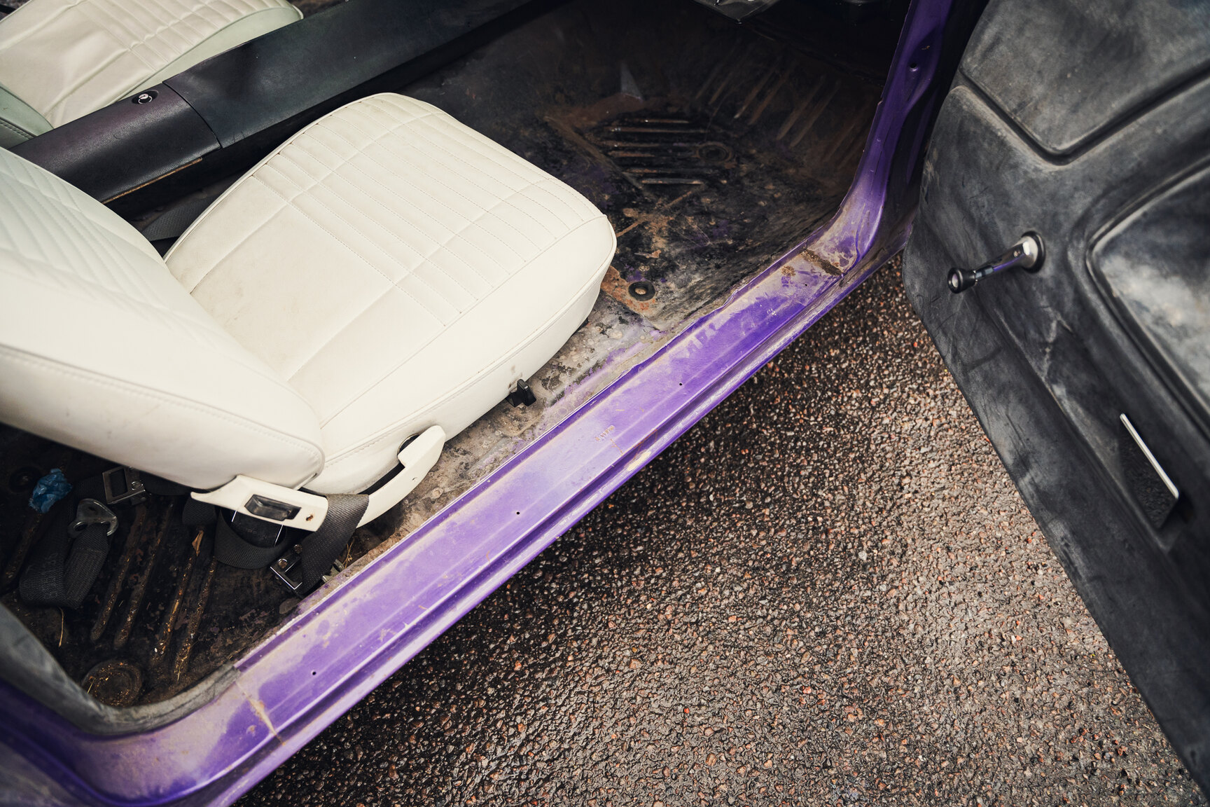 Interiörbild 1970 Dodge Challenger - Ett sista race