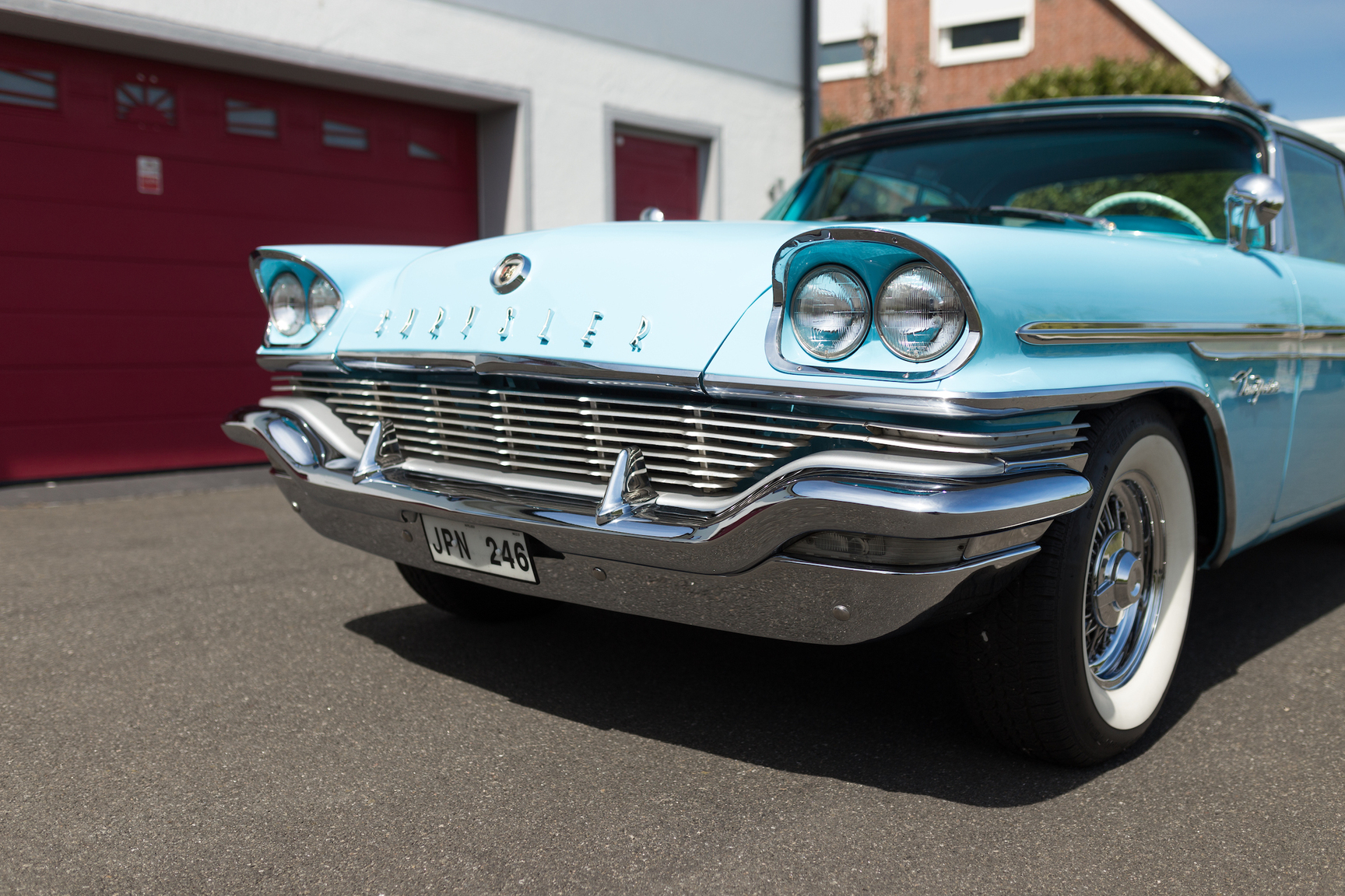 Exteriörbild på 1957 Chrysler New Yorker