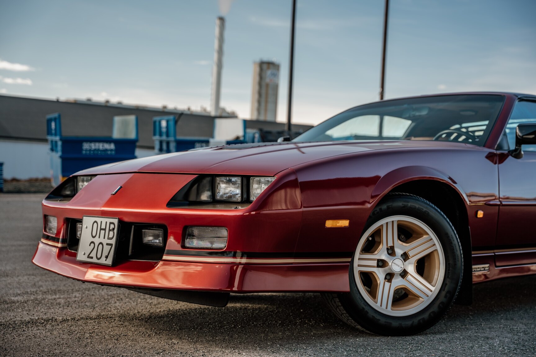 Exterior image of 1989 Chevrolet Camaro IROC-Z