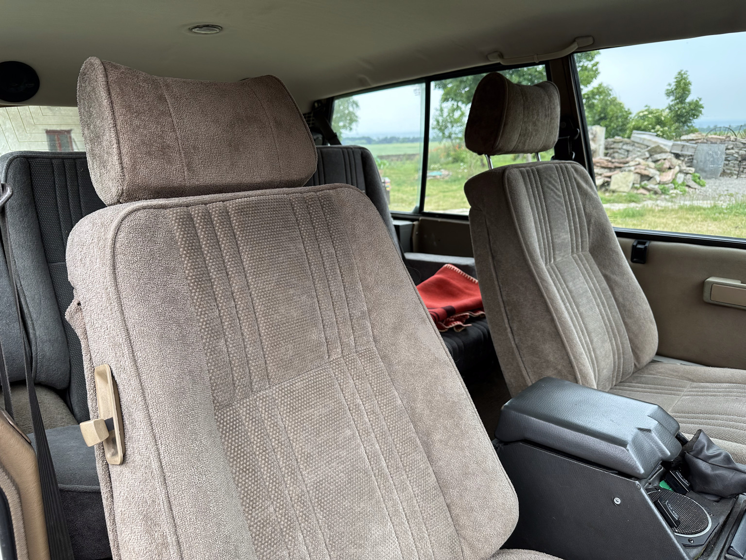 Innenraumfoto von 1990 Range Rover Classic