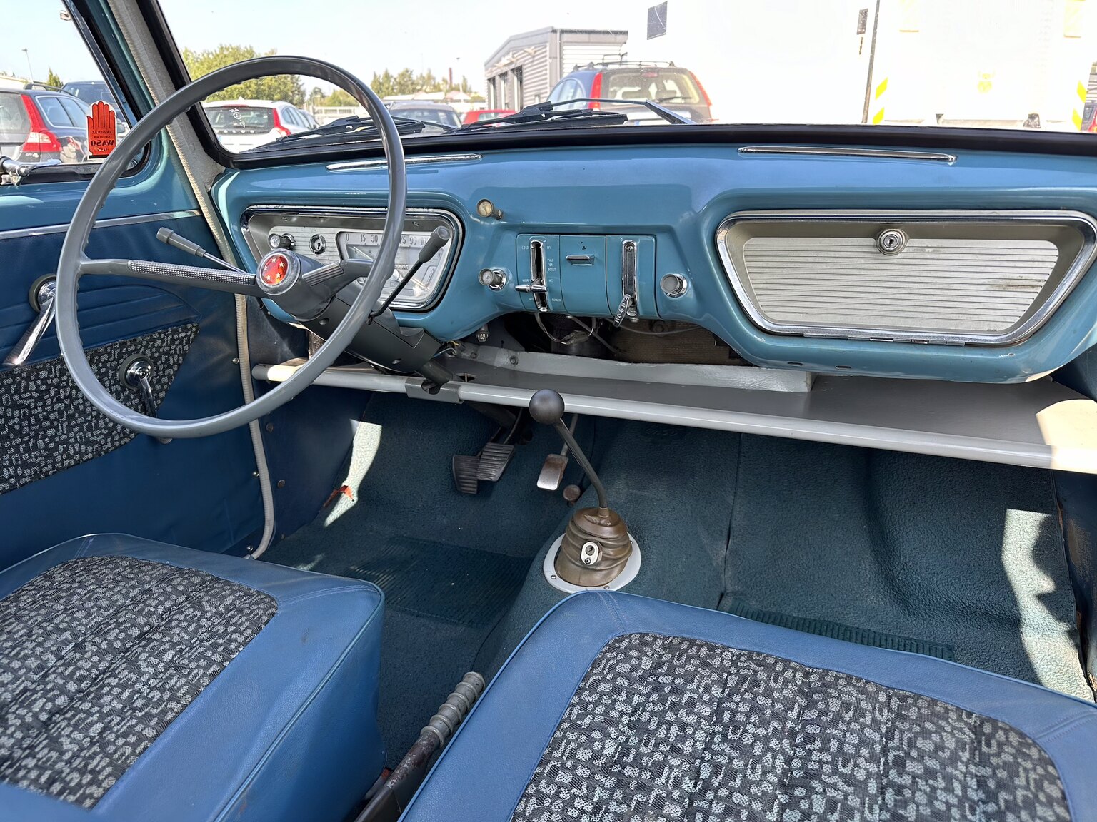 Innenraumfoto von 1961 Ford Anglia