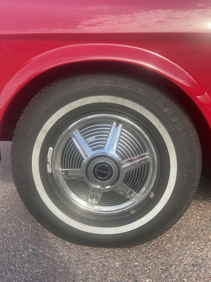 Exterior image of 1966 Ford Mustang Convertible