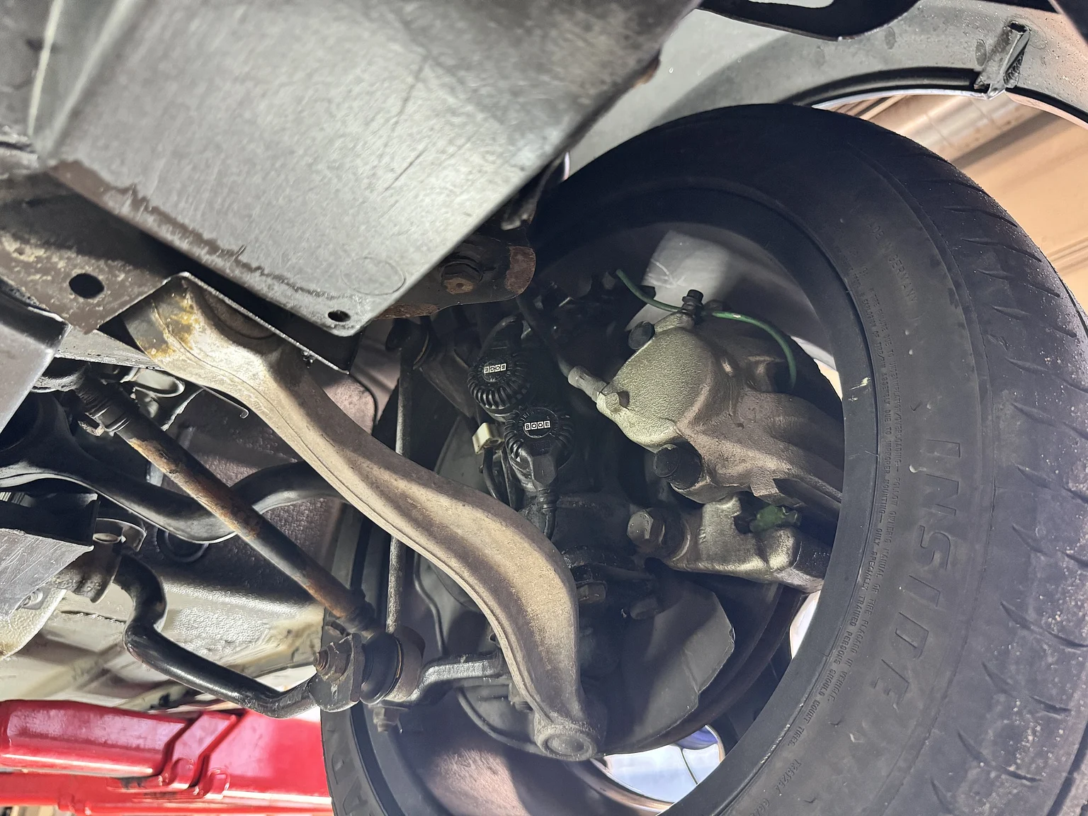 1993 BMW E34 M5 Touring  (78), Mekanik