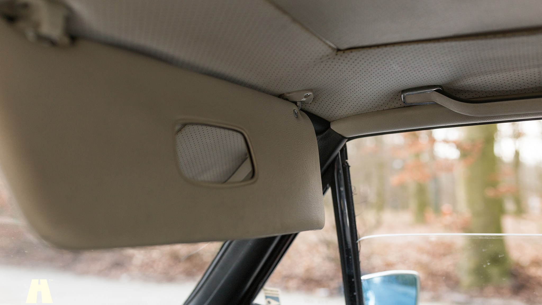 Innenraumfoto von 1970 Mercedes 250 CE