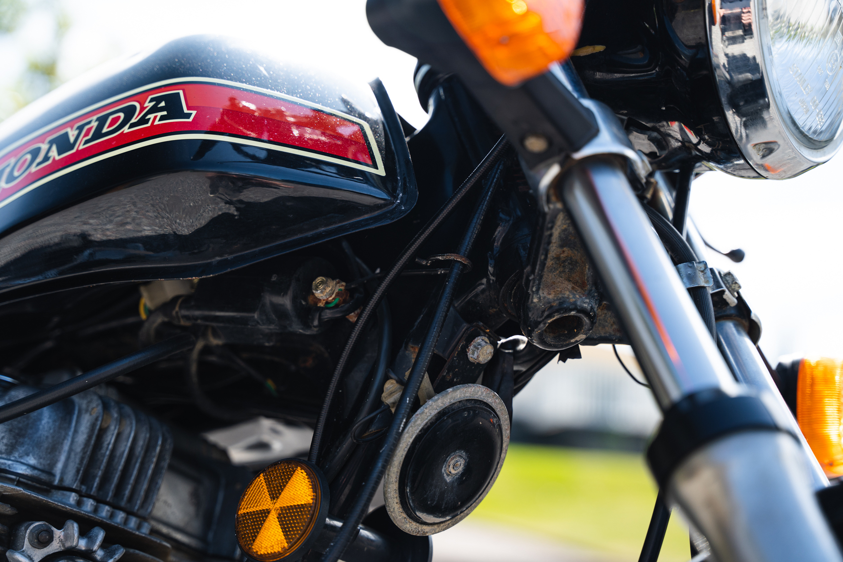 Image of 1981 Honda CB250N mechanics