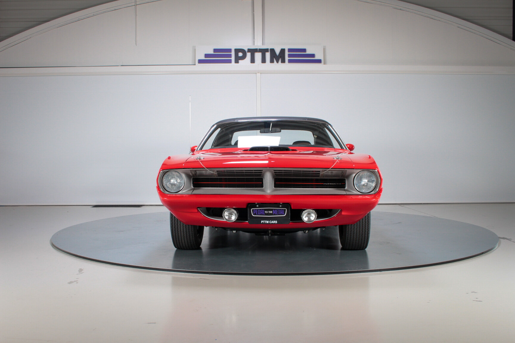 Exteriörbild på 1970 Plymouth Hemi Cuda