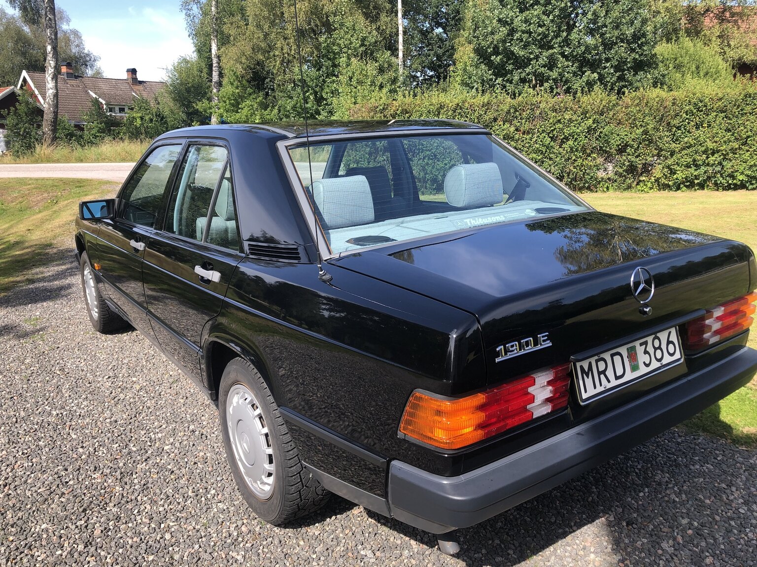Exterior image of 1986 Mercedes-Benz 190E