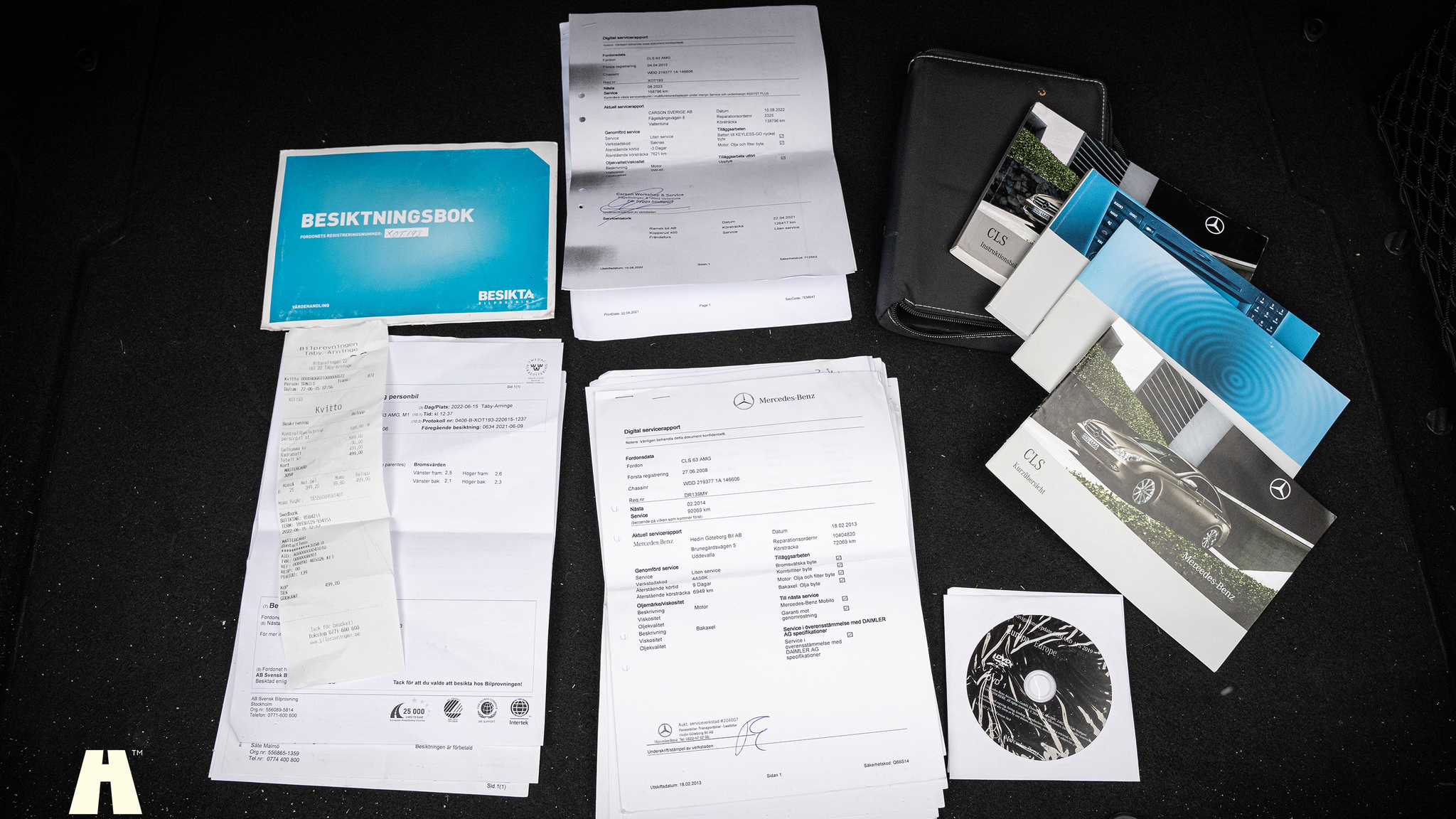 Documentation for 2008 Mercedes-Benz CLS 63 AMG