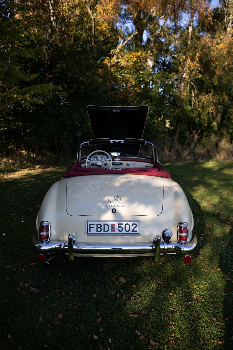 Exteriörbild på 1958 Mercedes-Benz 190SL