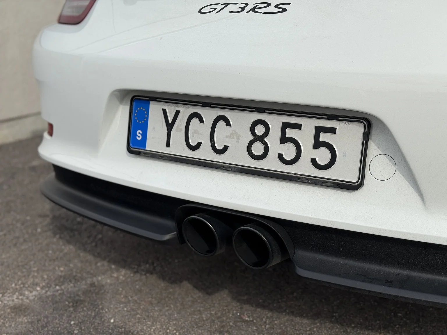 Exteriörbild på 2016 Porsche 911 GT3 RS (50)