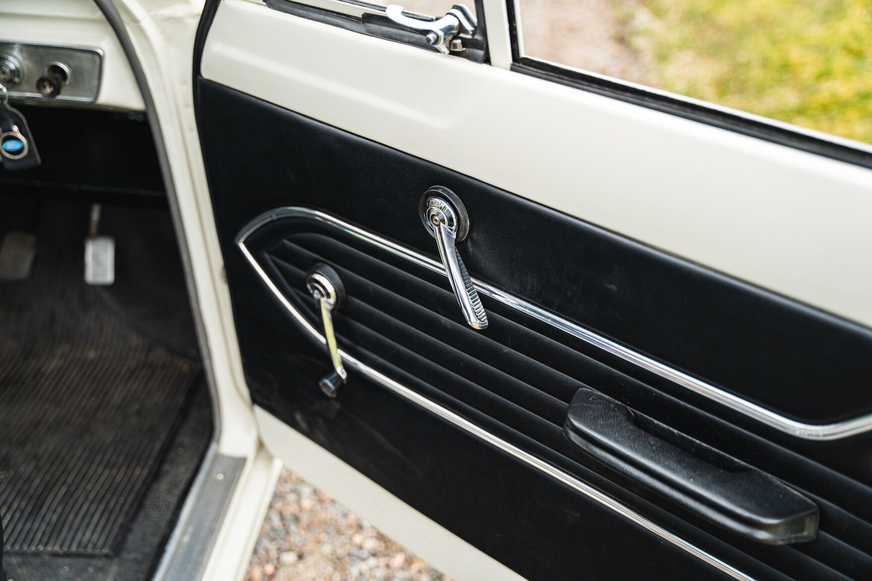 Interiörbild 1963 Ford Cortina Lotus