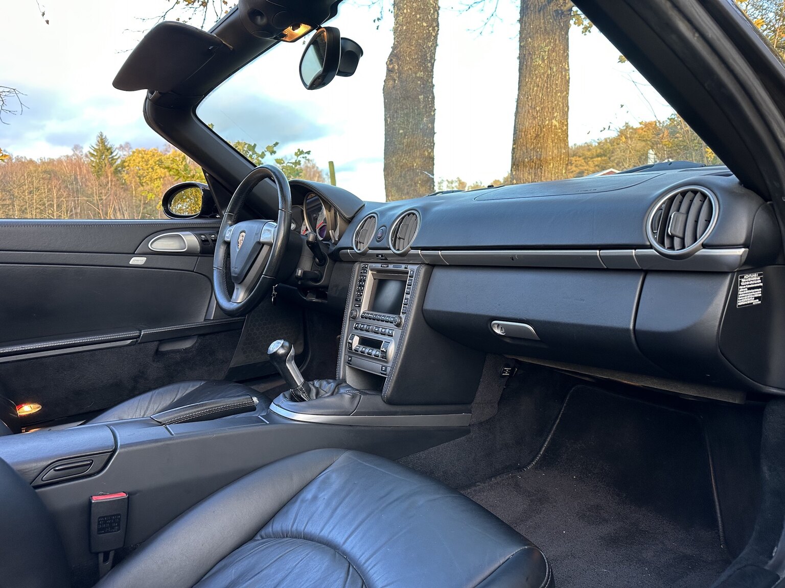 Interiörbild 2005 Porsche Boxster S