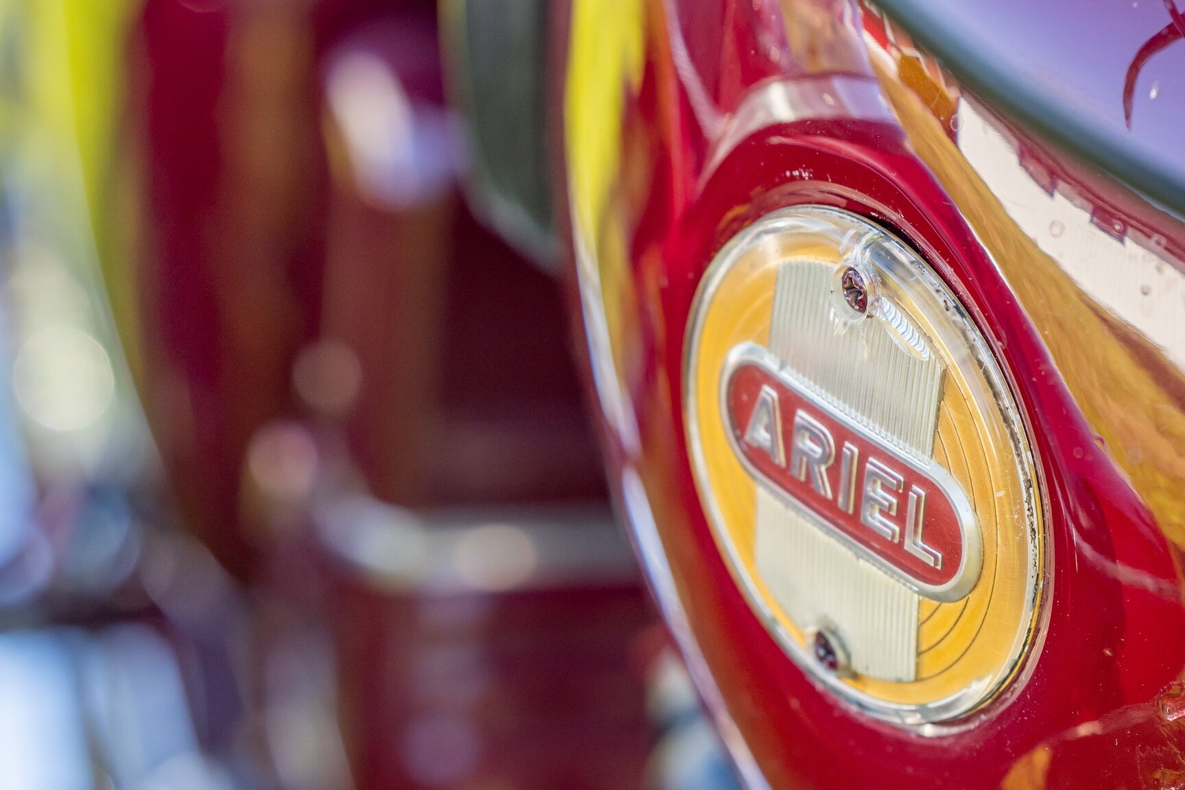 Exteriörbild på 1954 Ariel FH 650 Huntsmaster Twin