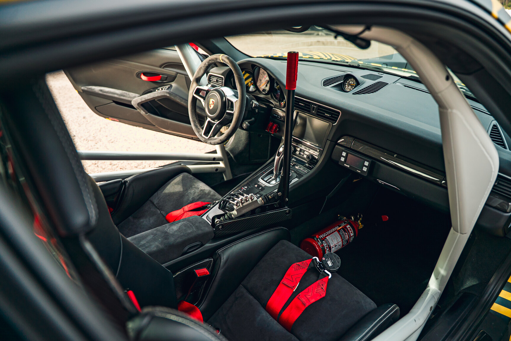Interiörbild 2016 Porsche 911 GT3 RS PDK "Rally Build"