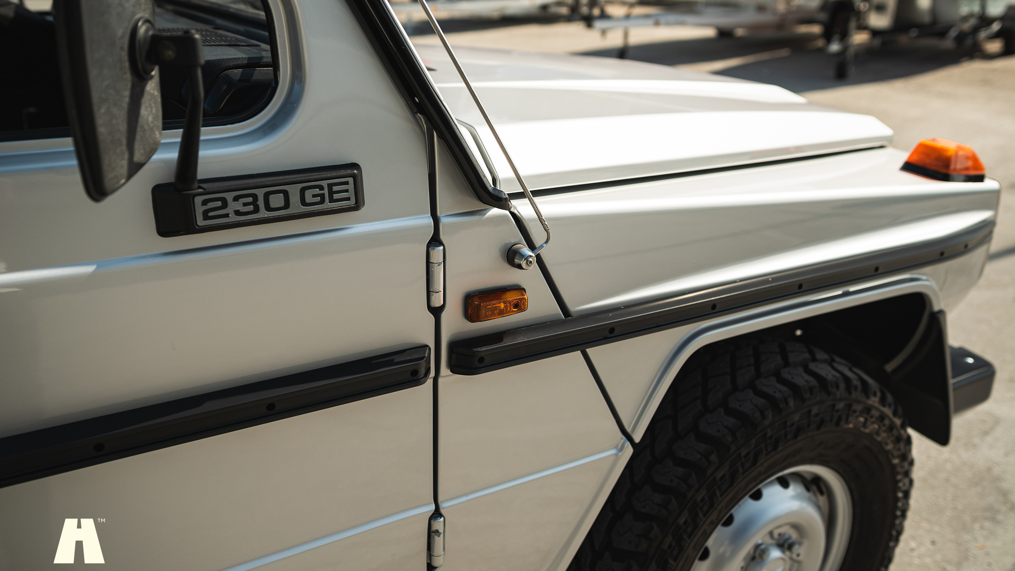 Exterior image of 1985 Mercedes 230GE Cabrio