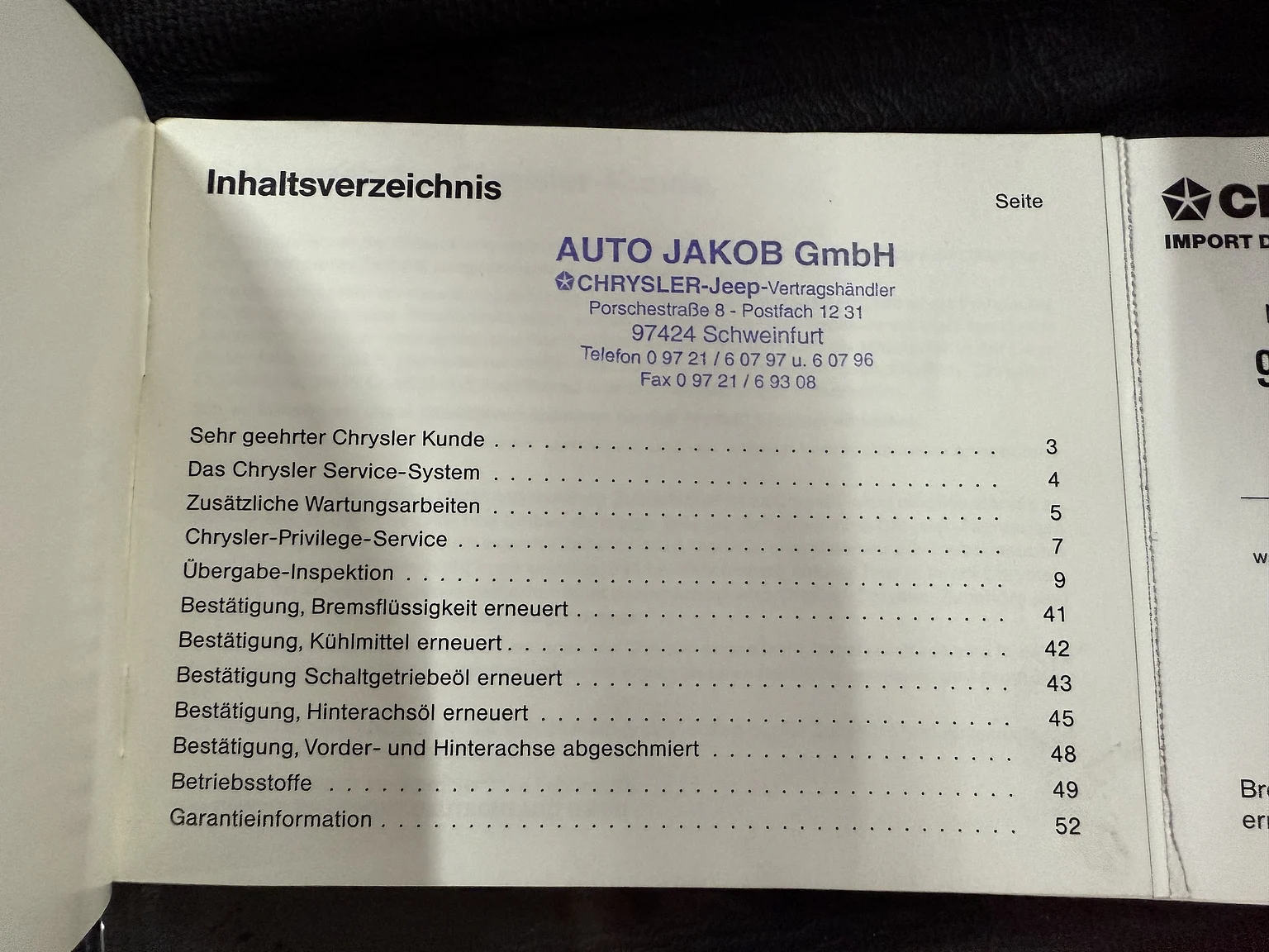 Dokumentation för 1994 Chrysler Viper (4)