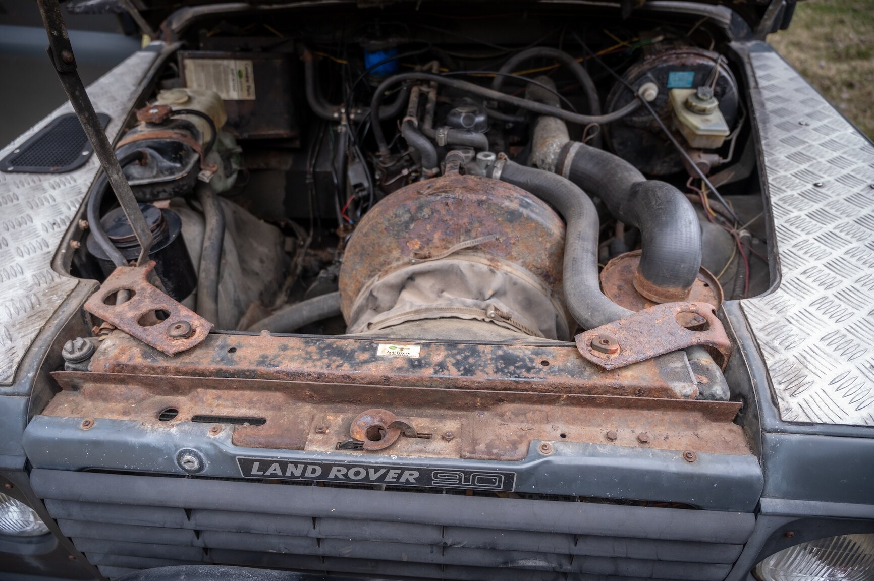 1986 Land Rover 90 2.5D, Mekanik