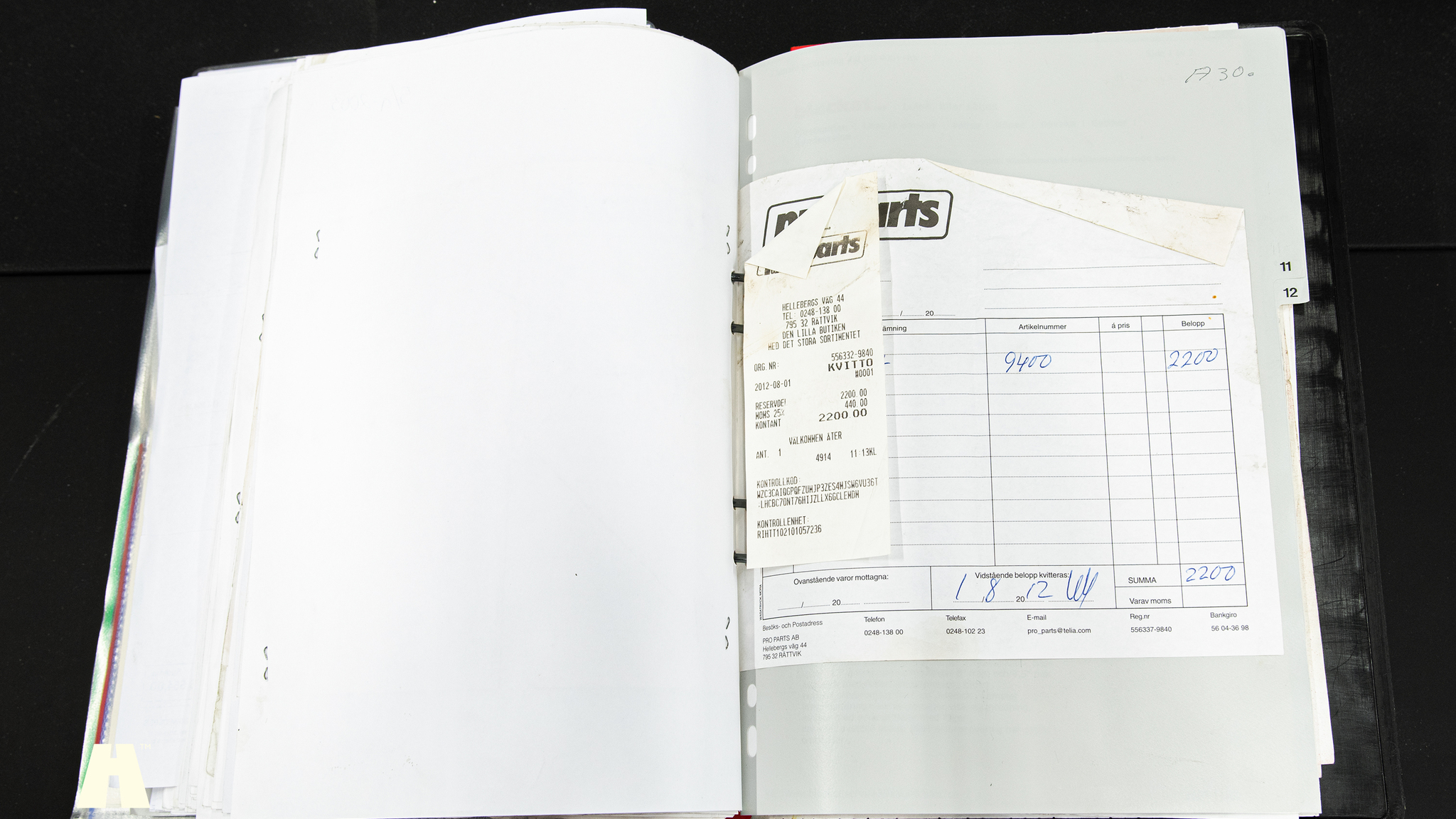 Documentation for 1967 Chevrolet Camaro Pro Touring